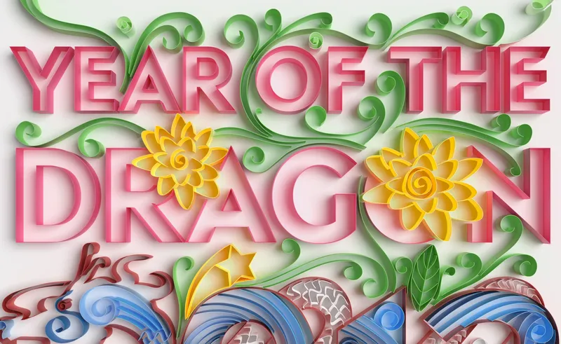 Waitrose — paper quilling illustration by 2&3