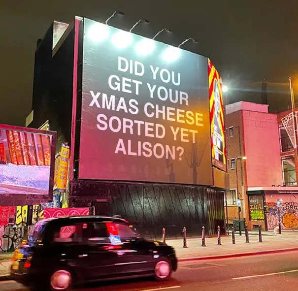 Night billboard — Imagefactory personalised image