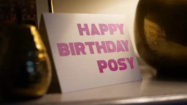 Birthday card — Posy — Imagefactory personalised image