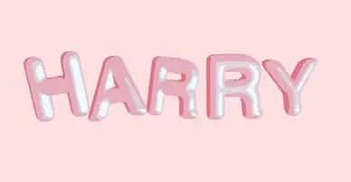 Bubble letters — Imagefactory personalised image