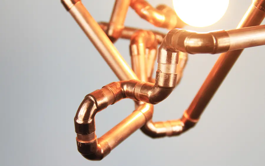 Copper Shade: lighting work by Alex Hammond (image 3 of 4)