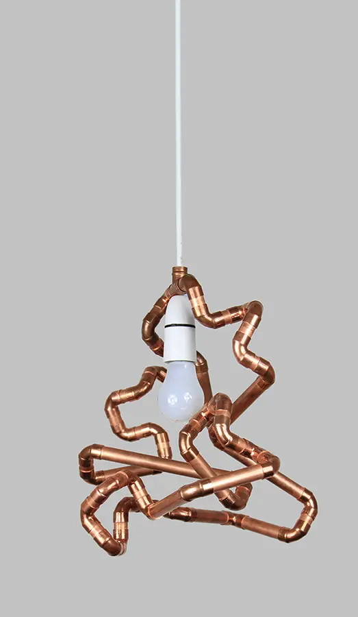 Copper Shade: lighting work by Alex Hammond (image 4 of 4)