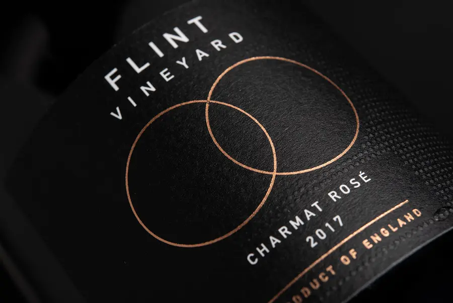Flint Vineyard: branding and packaging work by Alex Hammond (image 3 of 7)