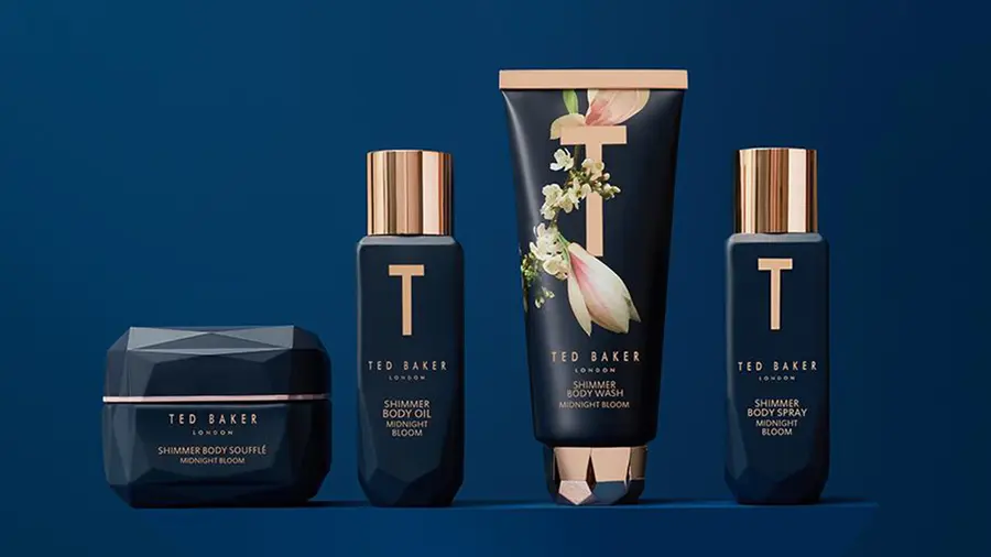 Ted Baker – Harmony Blossom — packaging, branding by Alex Hammond