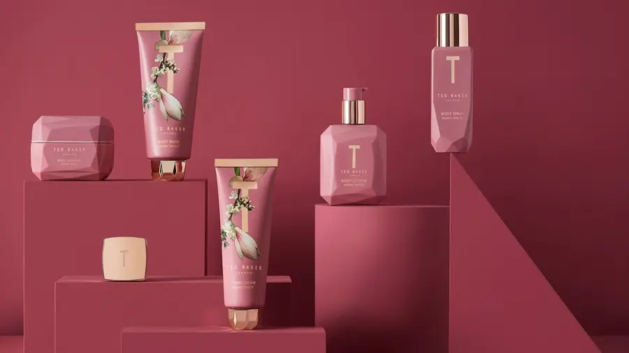 Ted Baker – Harmony Blossom: packaging and branding work by Alex Hammond (image 2 of 3)