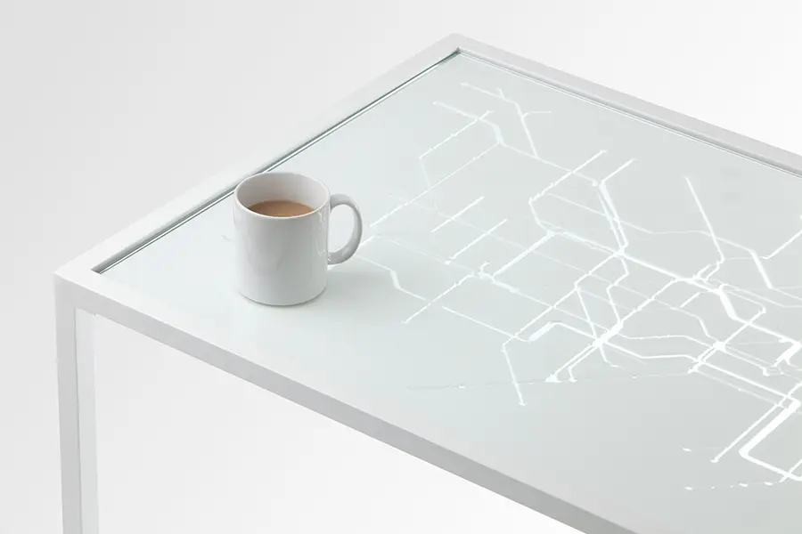 Tube Table: furniture work by Alex Hammond (image 2 of 4)